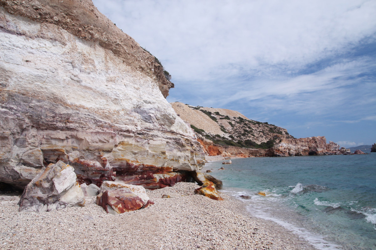 Kastanas beach - ostrov Milos