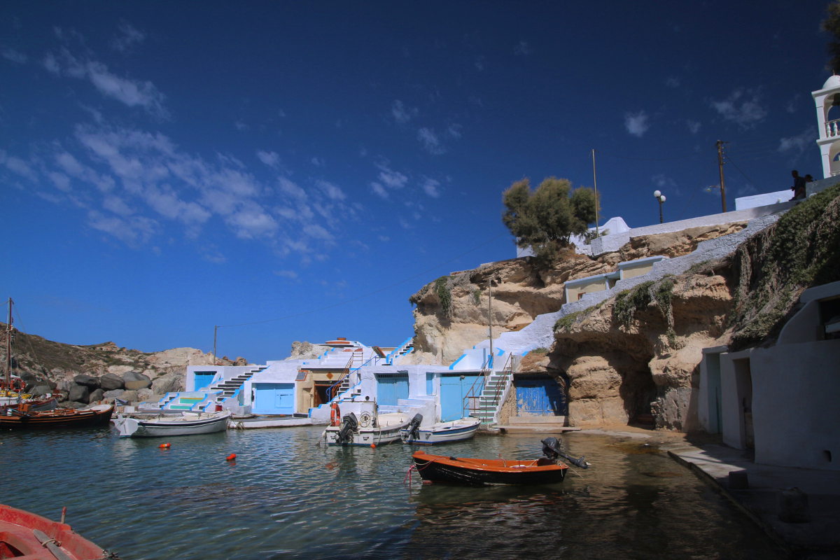 Mandrakia - ostrov Milos